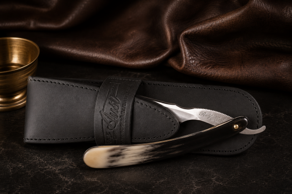 Etui aus Rindleder für 5/8" - 6/8" und 7/8" Rasiermesser